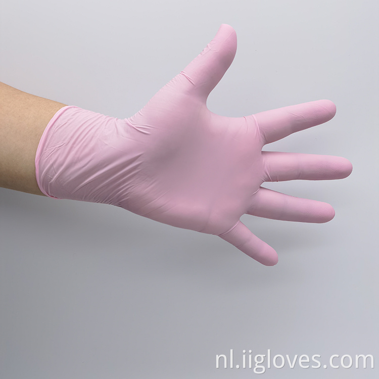 latex poedervrije handschoen guantes dechables de nitrilo xs uso medisch wegwerp latex nitrilhandschoenen